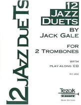 12 JAZZ DUETS TROMBONE W/CD P.O.D. cover